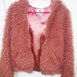 Pink Teddy Bear Style Forever21 Jacket